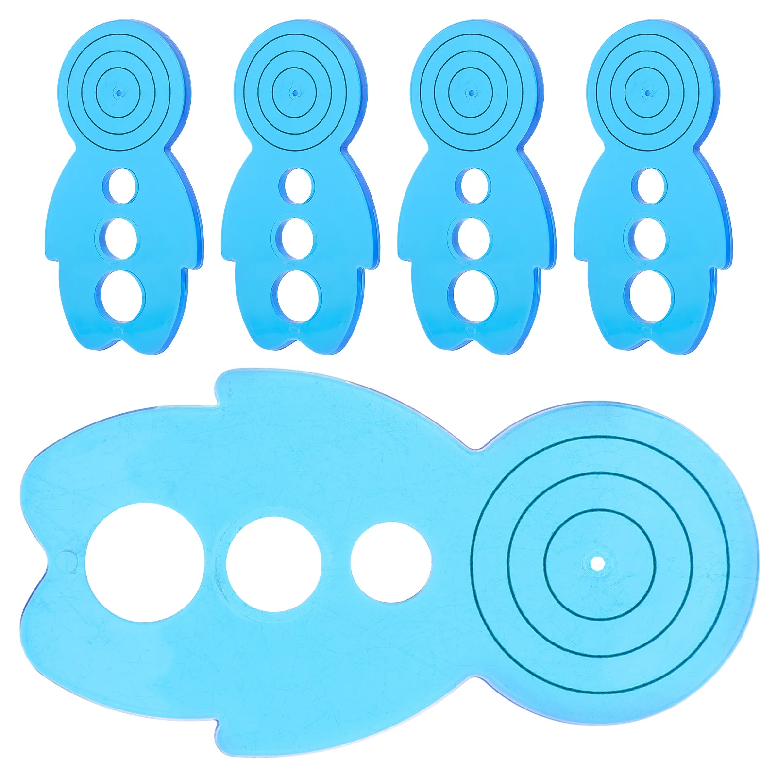 5 шт. инструмент для квиллинга рулонный лоток бумаги расческа изготовления карт