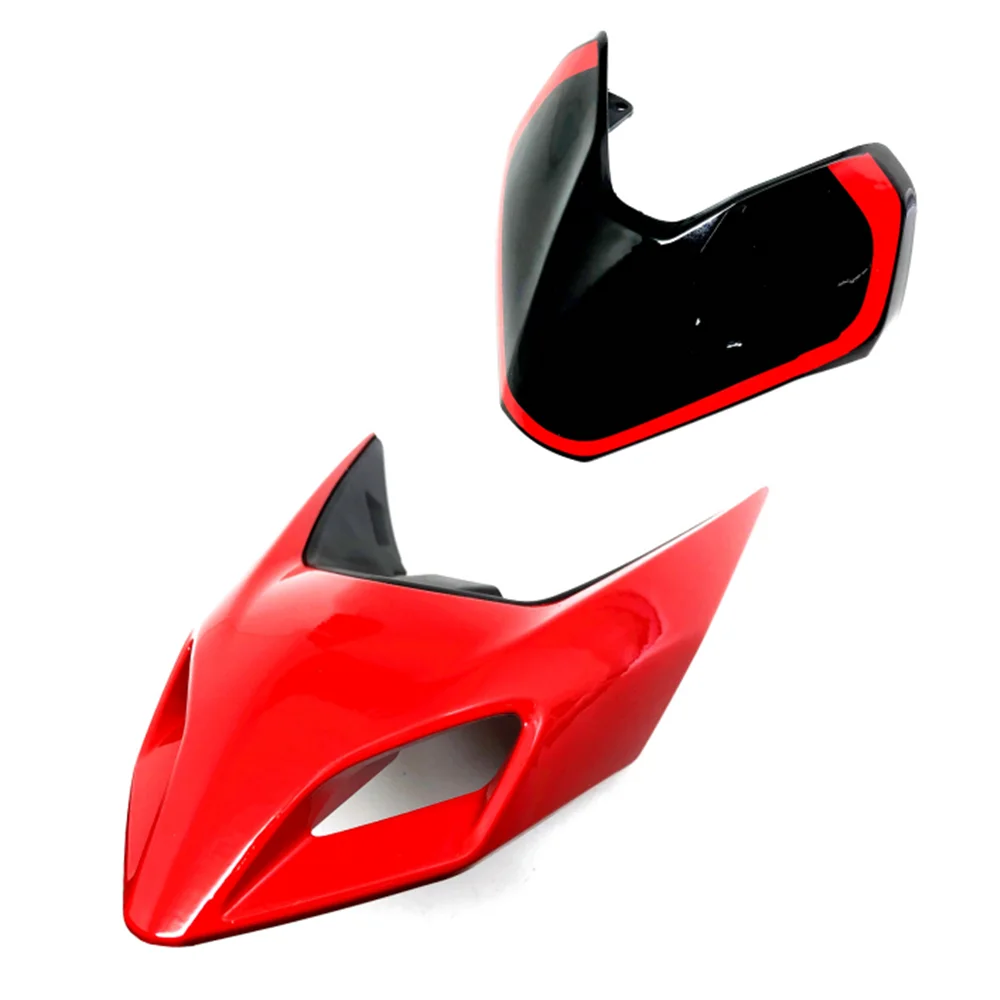 

Front Nose Headlight Fairing Panel Cowls For Ducati Hypermotard 950 White/Red/#88 2019-2021