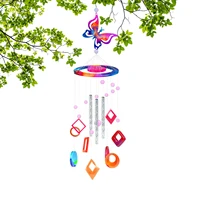 resin mold silicone resin butterflies wind chimes mold silicone wind chime mold diy wind bell kit for home window decor
