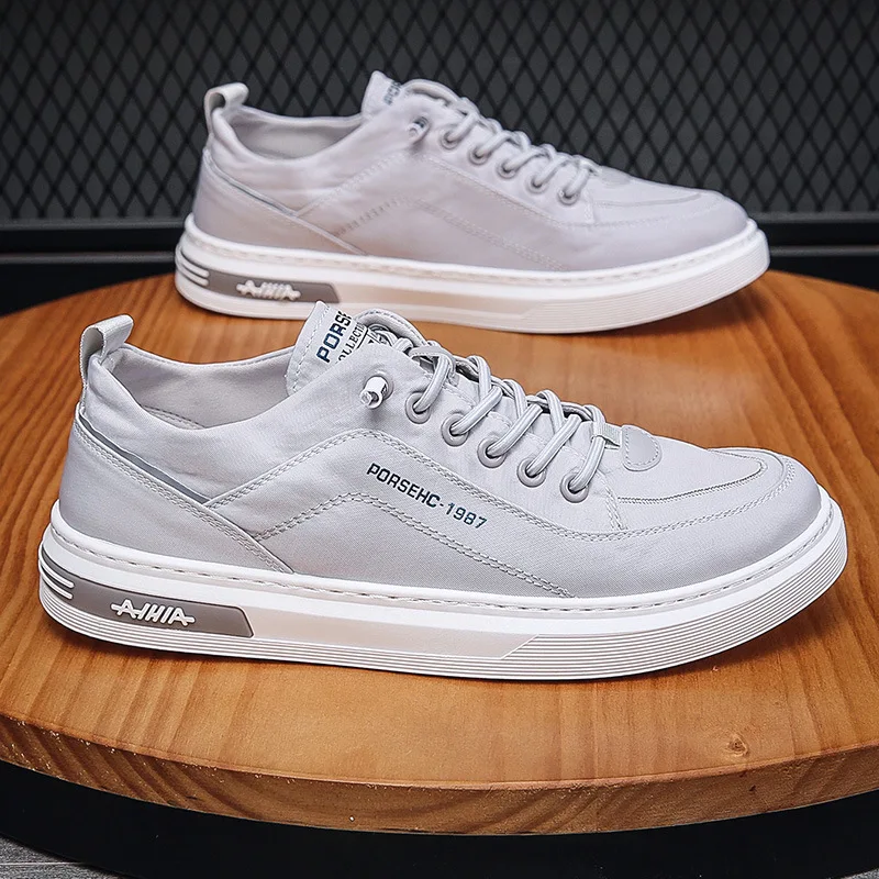 

Shoes for Men Sneakers Canvas Casual Breathable Walking Flats Spring Autumn Light Comforable Vulcanized Shoes Zapatillas Hombre