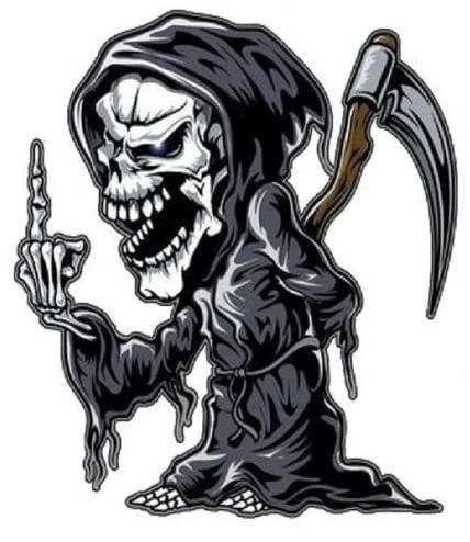 

Funny Dry Head Sticker car Sticker paste 17CM