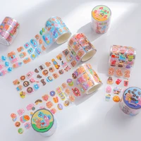 cute animals masking washi tape decorative adhesive tape diy scrapbooking kawaii bear rabbit sticker label stationery
