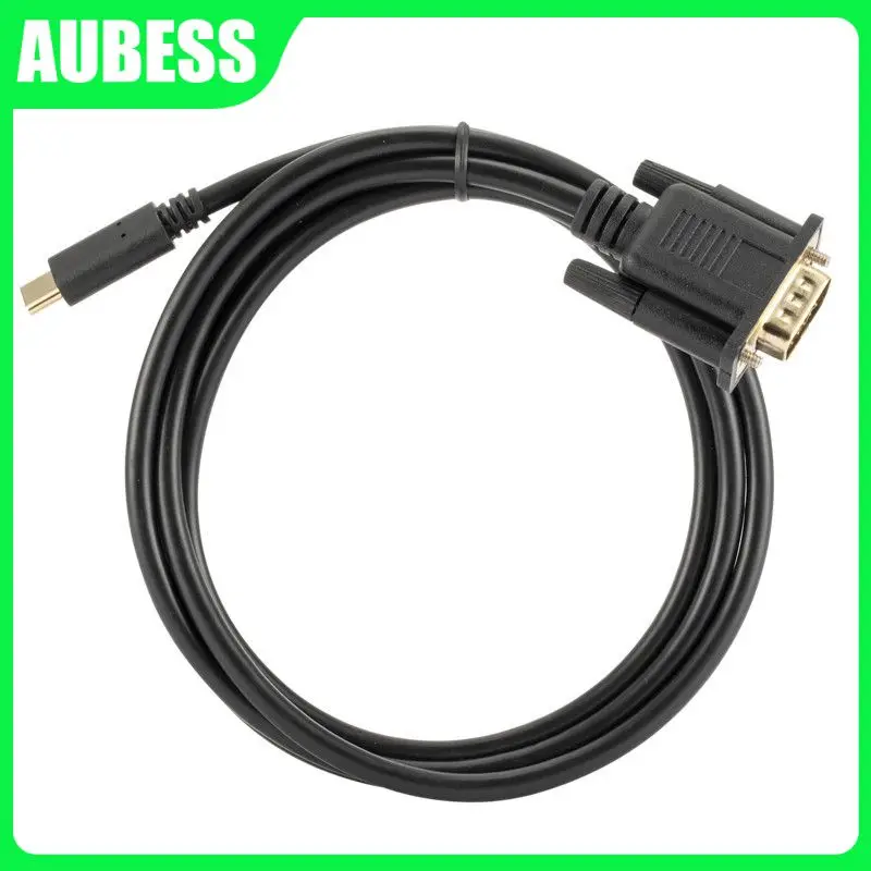 

Ignal Data Cable Type Usb-c To Vga 1.8m 1080p Type Usb-c To Vga Data Cable Conversion Or Monitor/projector/tv