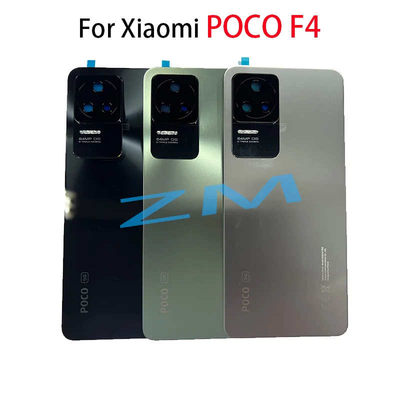 Оригинальная лучшая задняя крышка батарейного отсека для Xiaomi Poco F4 мобильного