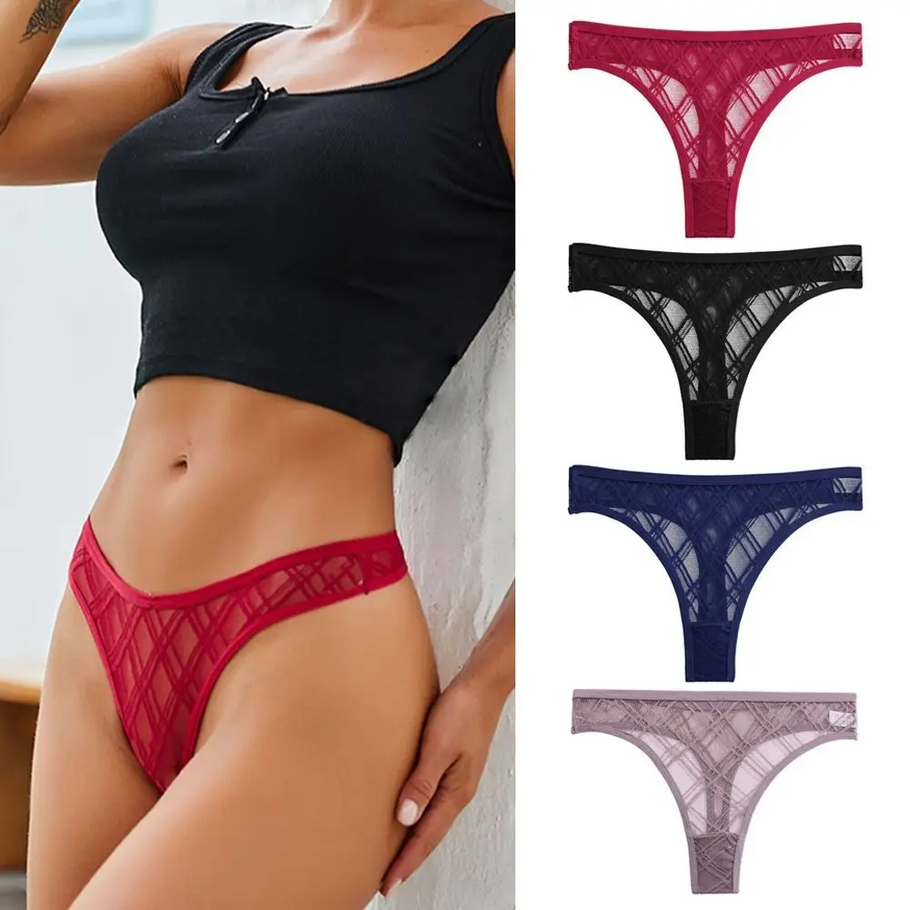 

Cotton Sexy Panties Fashion Breathable M/L/XL Seamless Underpants Lace Female Lingerie Casual