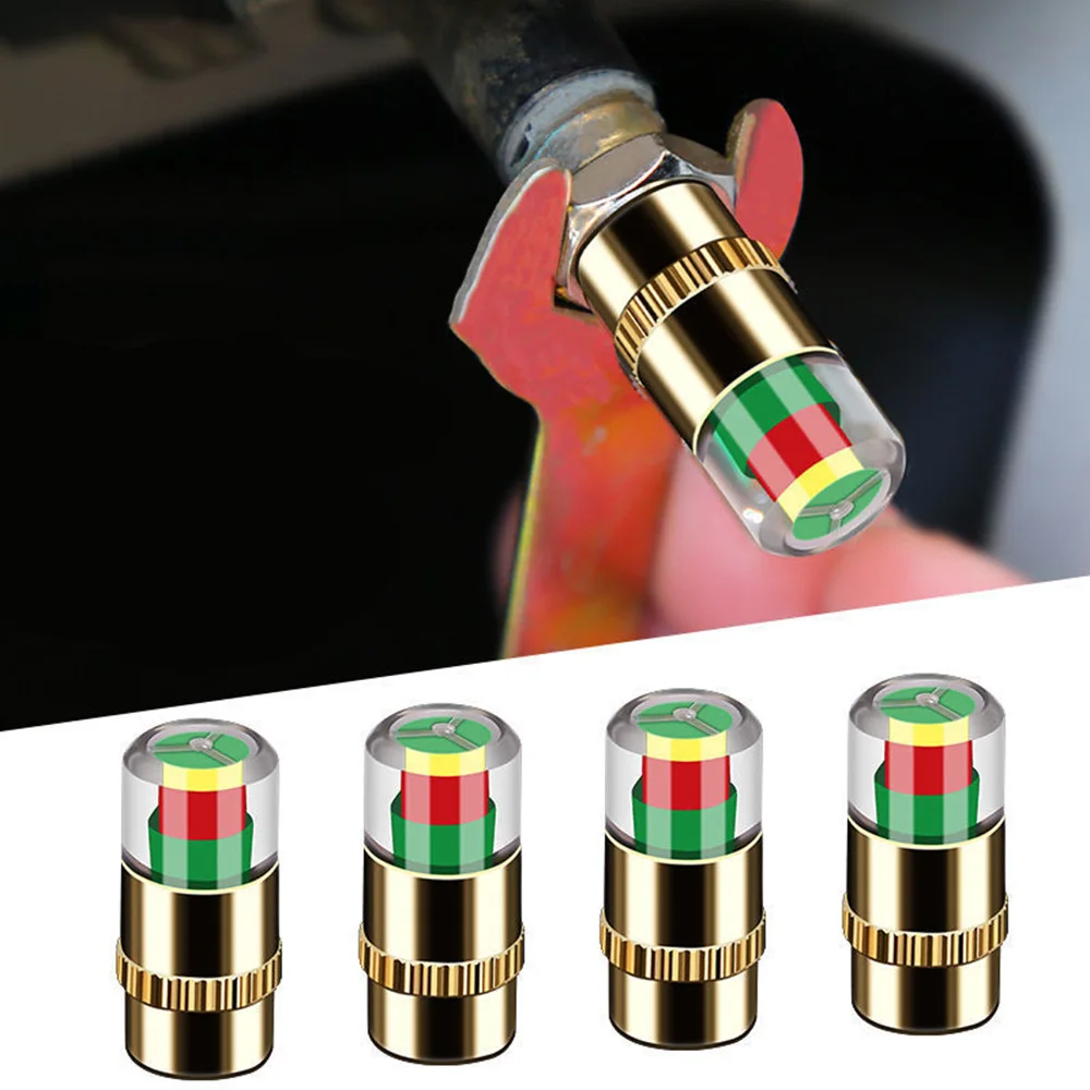 

Колпачок для контроля давления в автомобильных шинах, взрывозащищенный колпачок Предупреждение давления воздуха в шинах, противоугонная колпачок для контроля давления в шинах