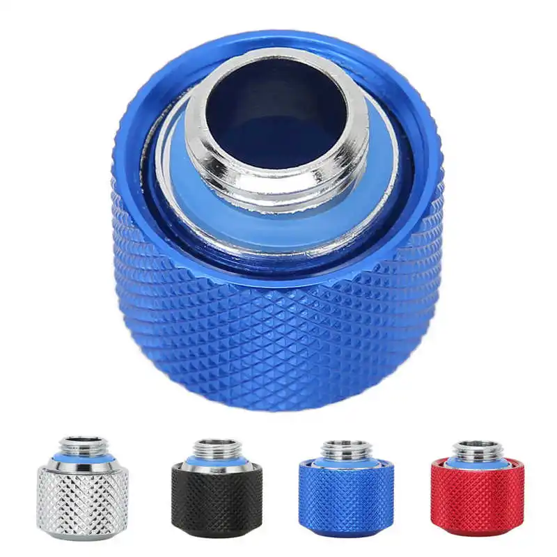 

Hard Tube Fitting Electroplating Treatment Premium Brass Tube Compression Fitting for Computer