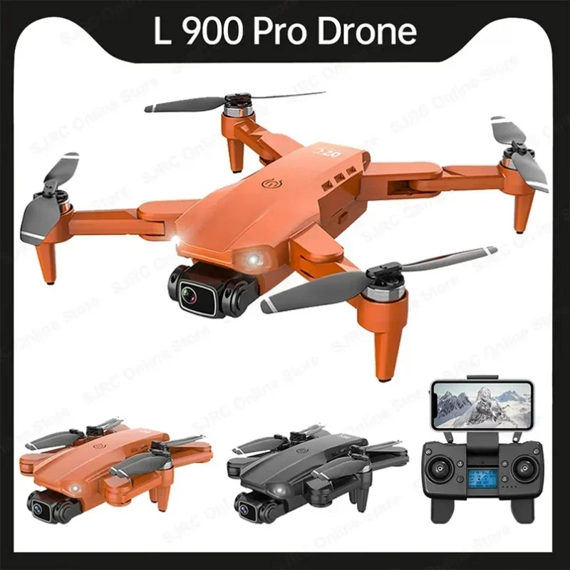 

L900 PRO Mini Drone GPS FPV 4K Profesional Dual HD Camera Drones With Brushless Motor 5G WiFi RC Quadcopter 1.2km 220g Dron