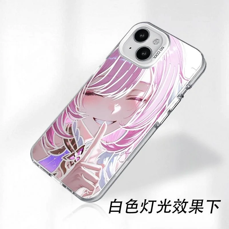 Фото Милые девушки Элизия из Honkai Impact ‌ ‌   Чехол для телефона Samsung S25 S24 S23, Xiaomi, VIVO 200 Ultra, OPPO Find X8 Pro №1