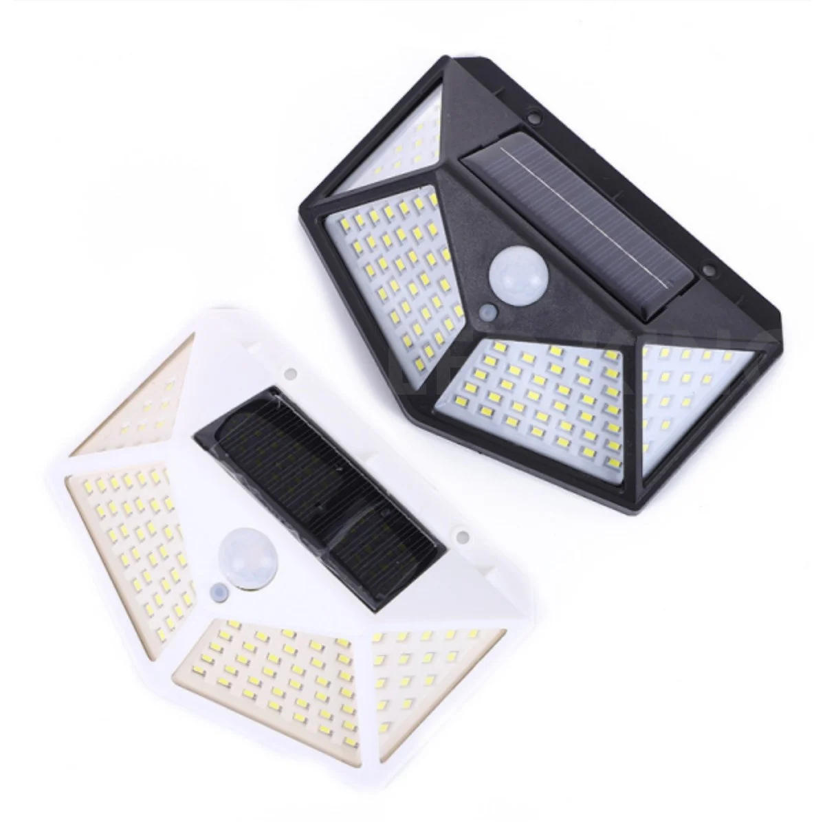 

100 LED Solar Wall Lights Waterproof Outdoor Solar Lamp Wireless Solar Powered Sunlight Street Light for Garden Decoration