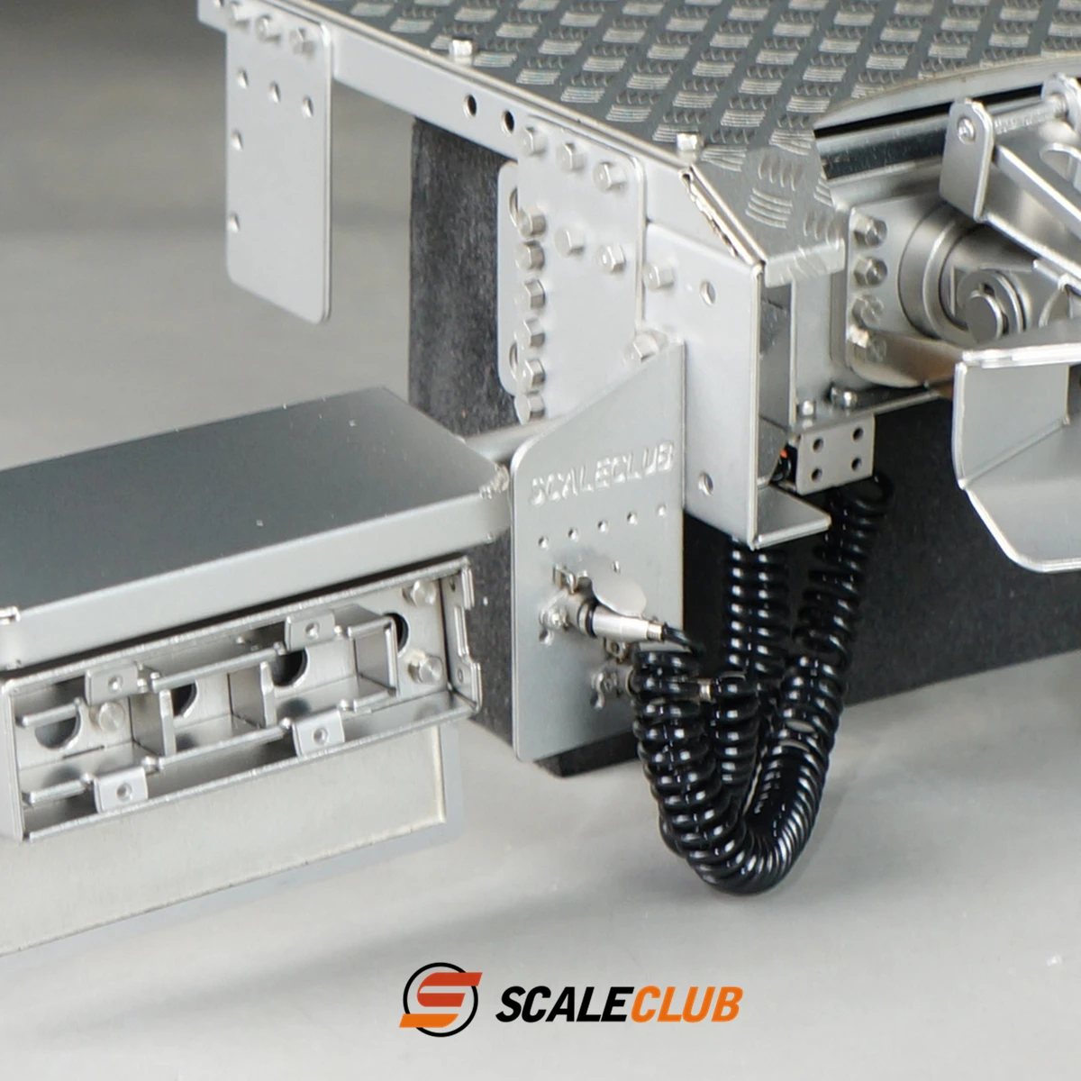 1/14 RC Scaleclub буксировочное устройство металлический задний луч крюк тяжелая