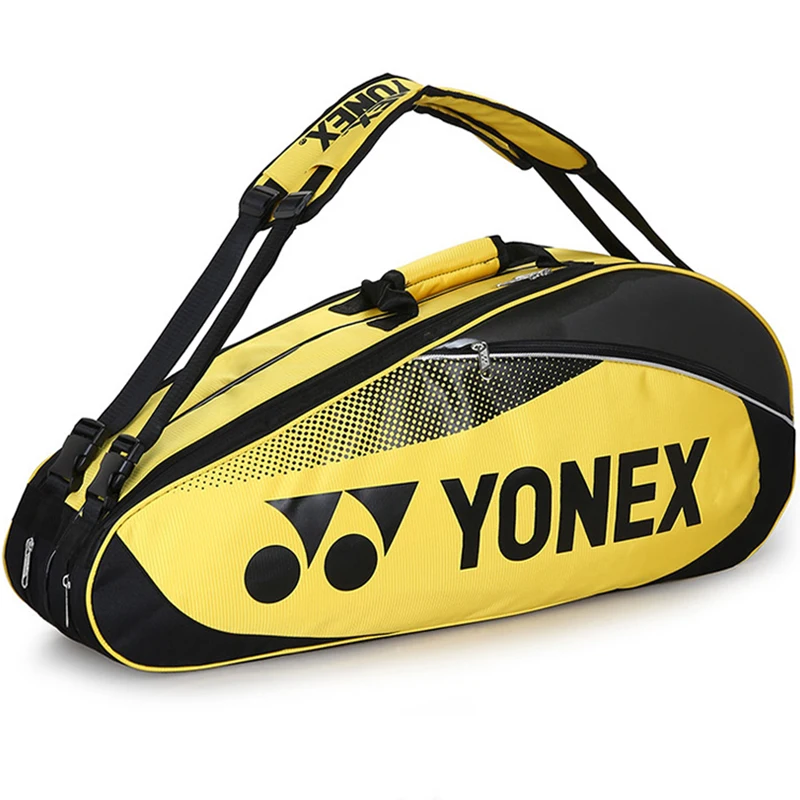 Original YONEX Large 6-12 Rackets Badminton Bag With Shoes Compartment Sport Badminton Backpack Hold All Shuttlecock Accessories