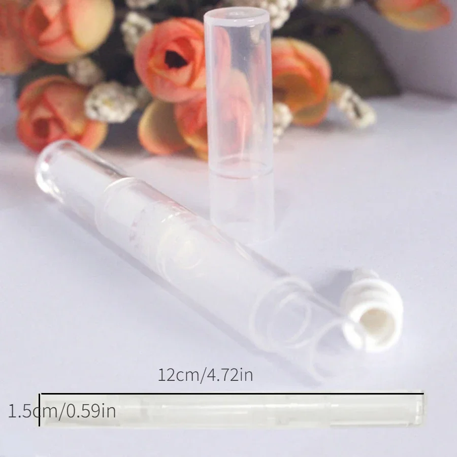 2 шт. поворотная пустая трубка для ручки 3 мл питательное масло ногтей блеск губ