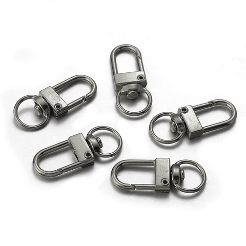 Пружинные брелоки из металла, 5 шт.