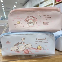 kawaii backpack sanrio cinnamoroll babycinnamoroll melody cute cosmetic bag storage bag pencil case cartoon cute student