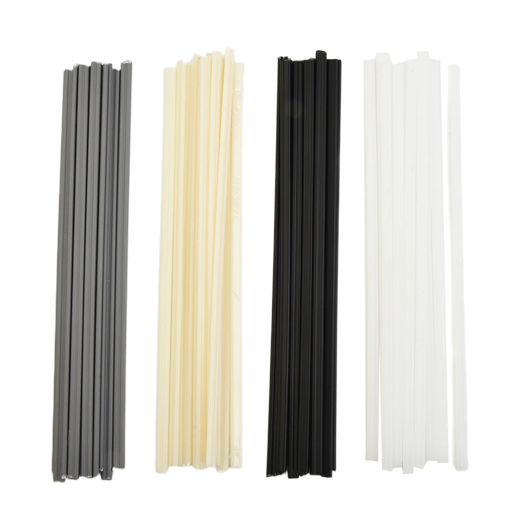 

50PCS Plastic Welding Rods ABS/PP/PVC/PE Welding Sticks For Plastic Welder Soldering PVC Welding Rods 200x5x2.5mm