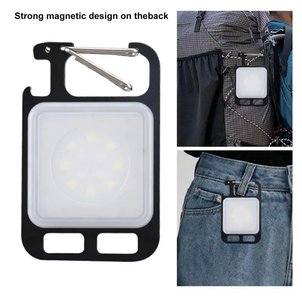 

Практичный отличный Ультраяркий мини-фонарик COB с штопортом, черный цвет, мини-фонарик высокой яркости для путешествий