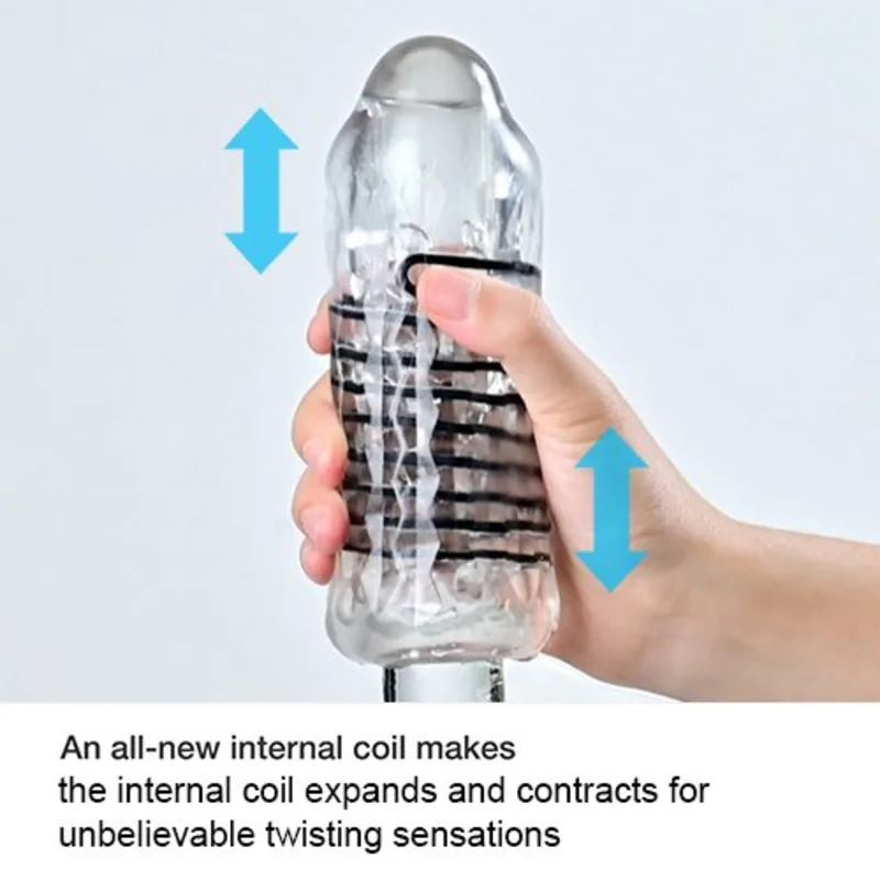 Интимная игрушка для мужчин прозрачное ручное устройство мастурбации 3D