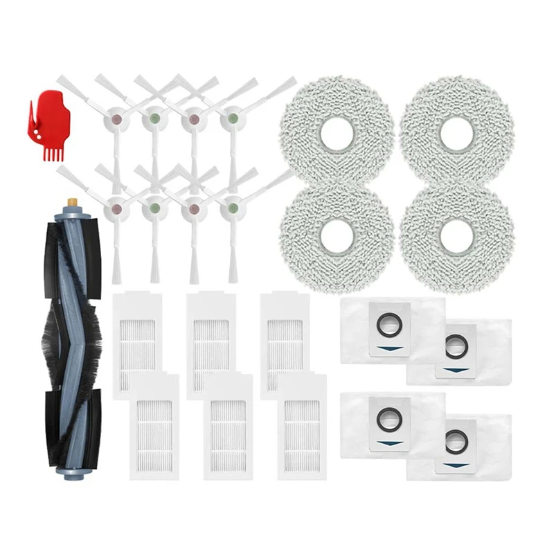 

For Yeedi KK Robot Vacuum Cleaner Replacement Attachment Main Side Brush Mop Cloth Hepa Filter Dust Bag