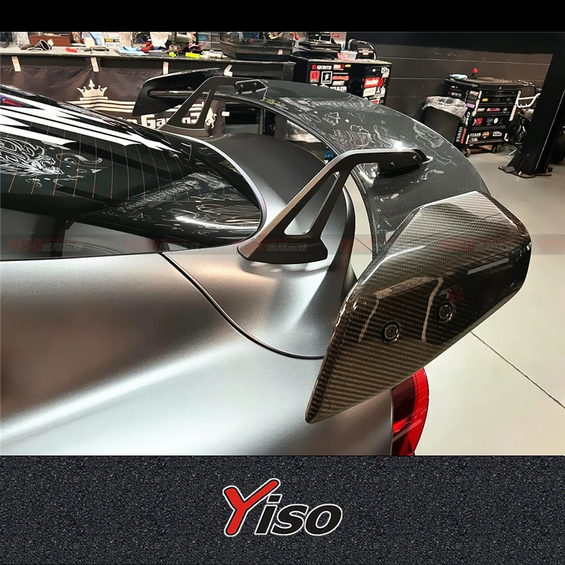 Подходит для новой Toyota SUPRA GR A90 A91 большой выпуск из модифицированного углеродного
