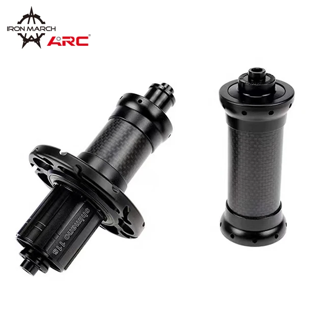 

OEM Ready To Ship RT-034F/RCB 18H 21H Road Bike Hub Bicycle Accessories Straight Pull V Brake Road Carbon Fiber Bike Hub