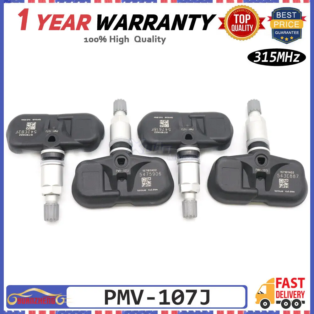 Датчик давления в шинах ручка для Toyota 4runner Fj Cruiser Highlander Land Matrix Prius Yaris Rav4 Scion