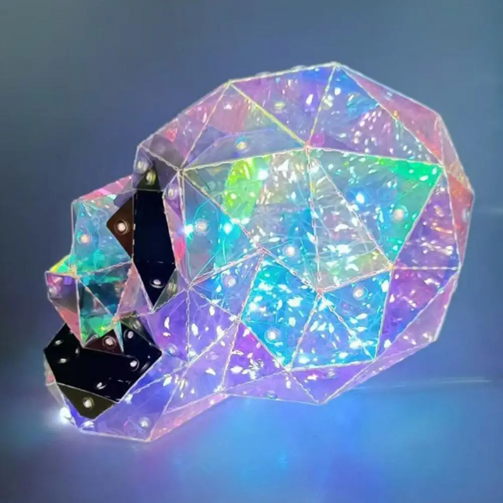 Светодиодный светильник в виде черепа для Хэллоуина