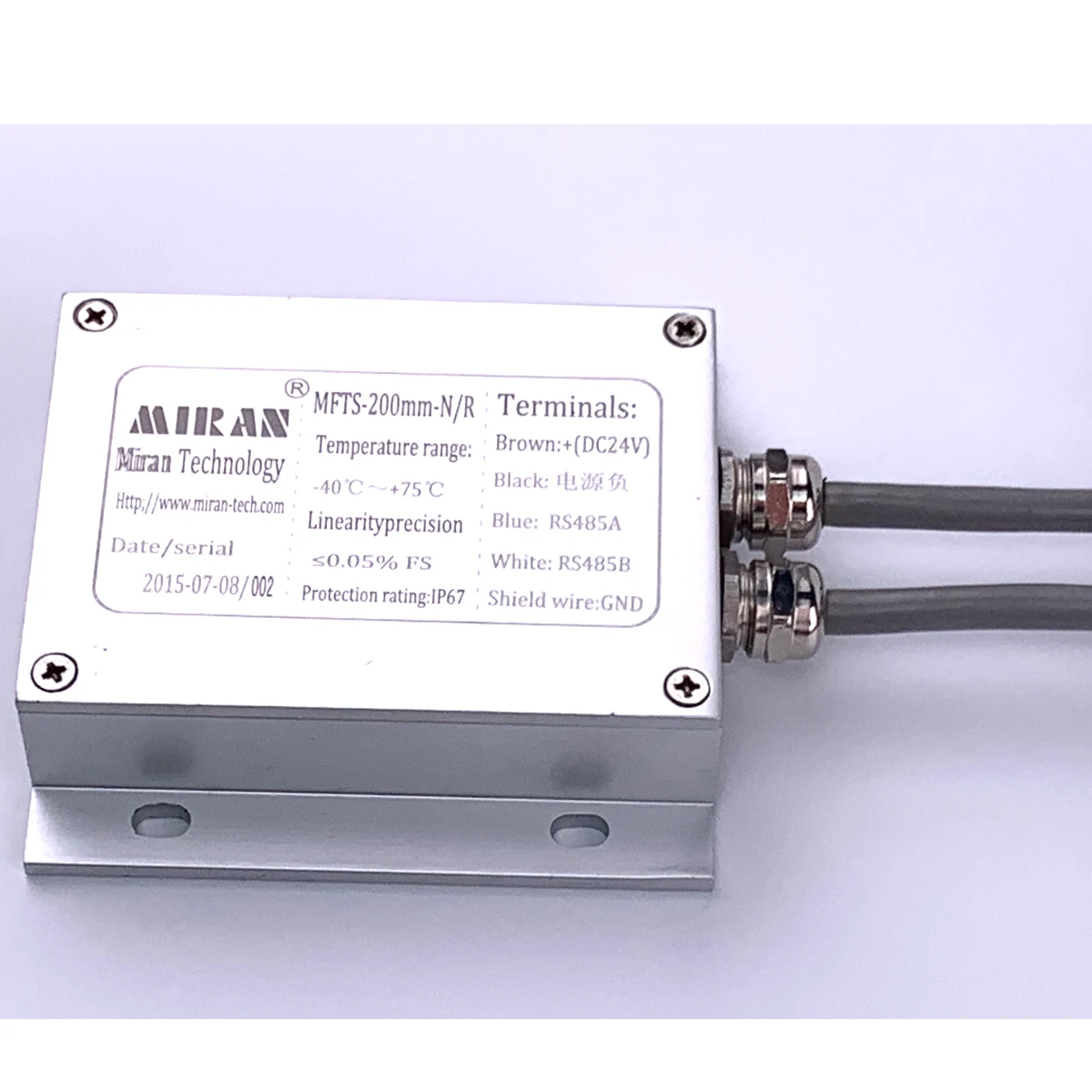 MIRAN MFTS Разделенный магнитострикционный датчик смещения