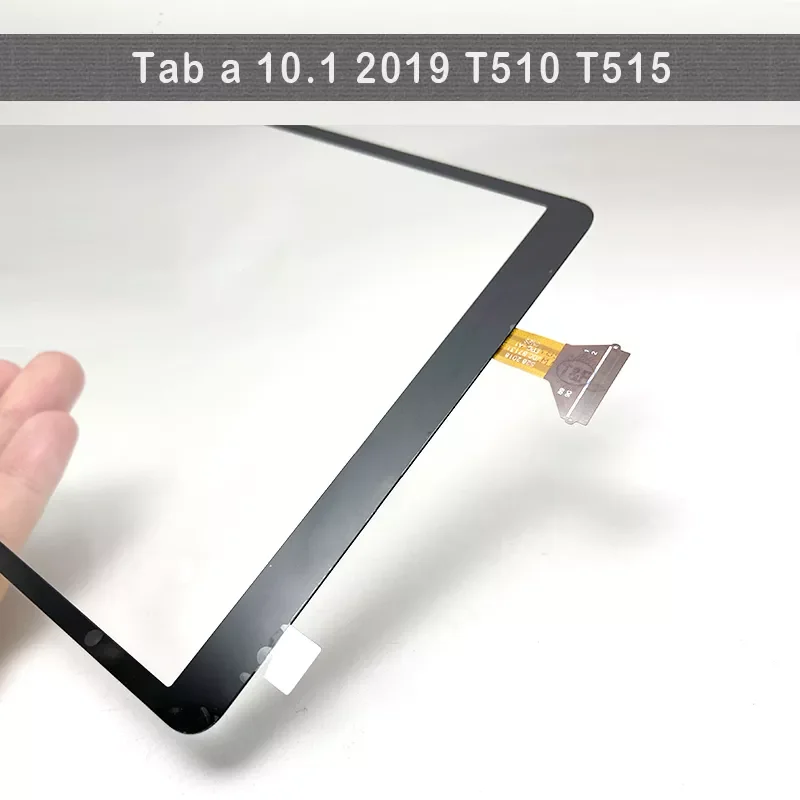 

The new1pcs For Samsung Galaxy Tab A 10.1 2019 T510 T515 T517 Touch Screen Panel Digitizer Sensor Front Glass OCA Glue film Repl