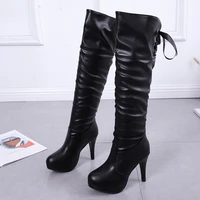 2022 new women boots classics red sole shoes luxury fashion autumn soft leather elegant comfortable knee high boots woman ladies