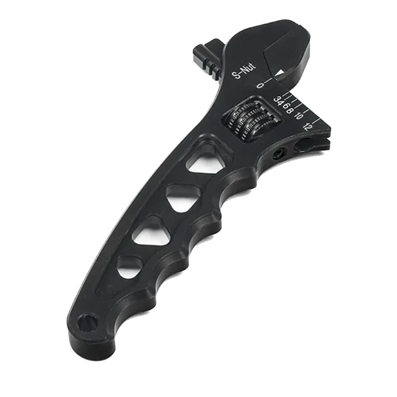 Регулируемый Алюминиевый металлический гаечный ключ 3 4 6 8 10 12 аксессуары для