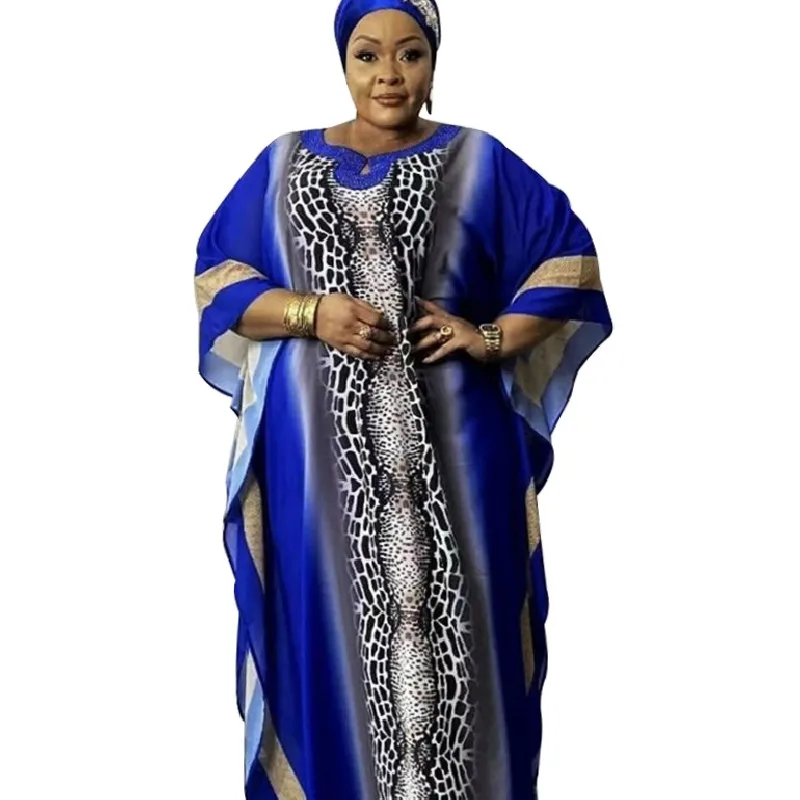 

Abaya Muslim Fashion Abaya African Dresses For Women Africa Dress Print Dashiki Ladies Clothing Ankara Africa Women Dress