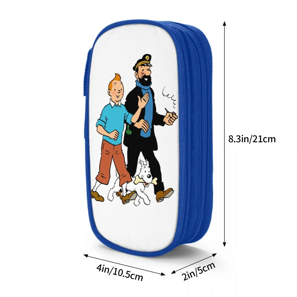 Пенал для карандашей с рисунком подростков и капитанов