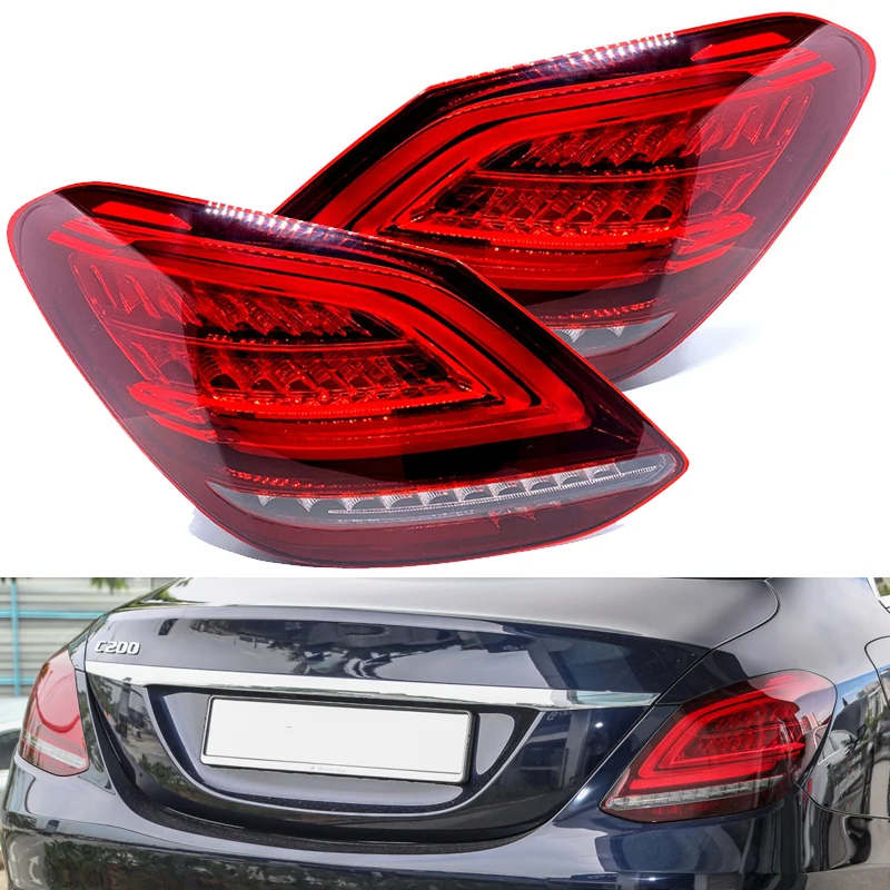 Задние фонари для Mercedes Benz C-Class W205 C180 C200 C260 2019 2020