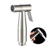 toilet sprayer gun stainless steel hand bidet faucet for bathroom hand sprayer shower head self cleaning bathroom fixture