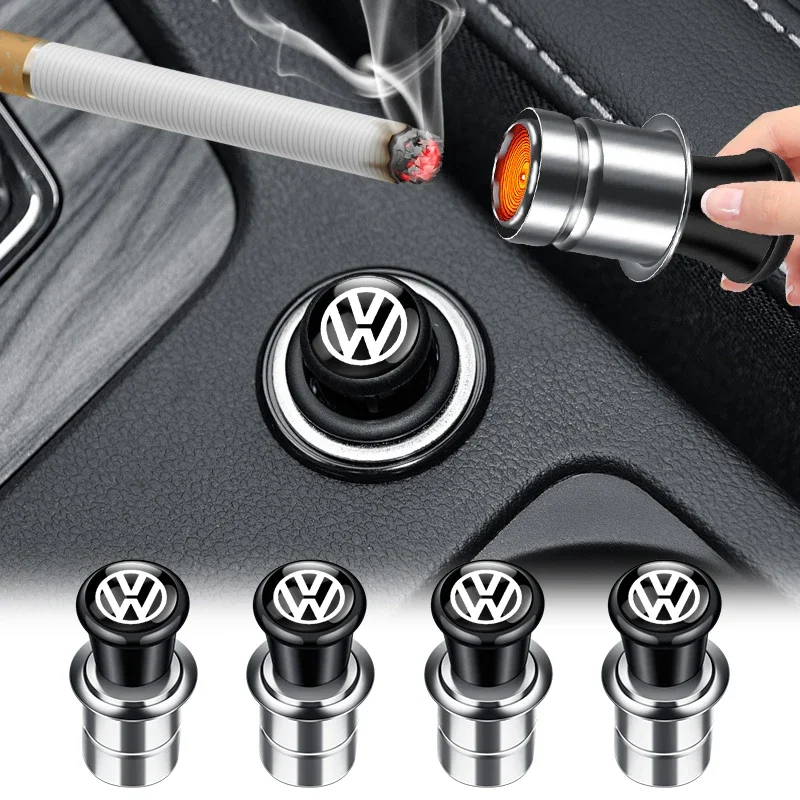 1 шт. металлическая автомобильная ветрозащитная розетка прикуривателя для Volkswagen