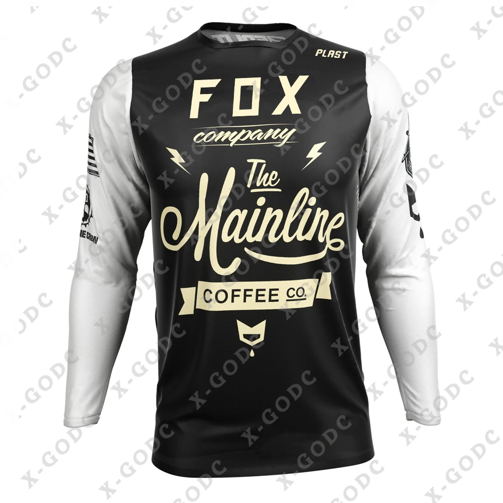 

Motocross Jerseys Off Road Moto Long SLeeve Downhill Mountain DH Bike Cycling Wear Enduro MTB Shirt Breathable Bicycle Quick Dry