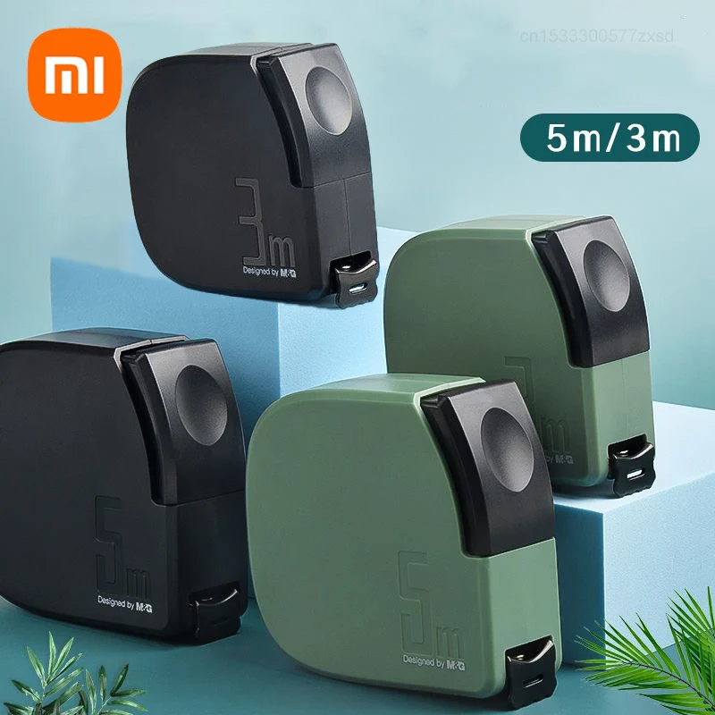 Xiaomi 3/5M самоблокирующаяся стальная измерительная лента утолщенная высокоточная