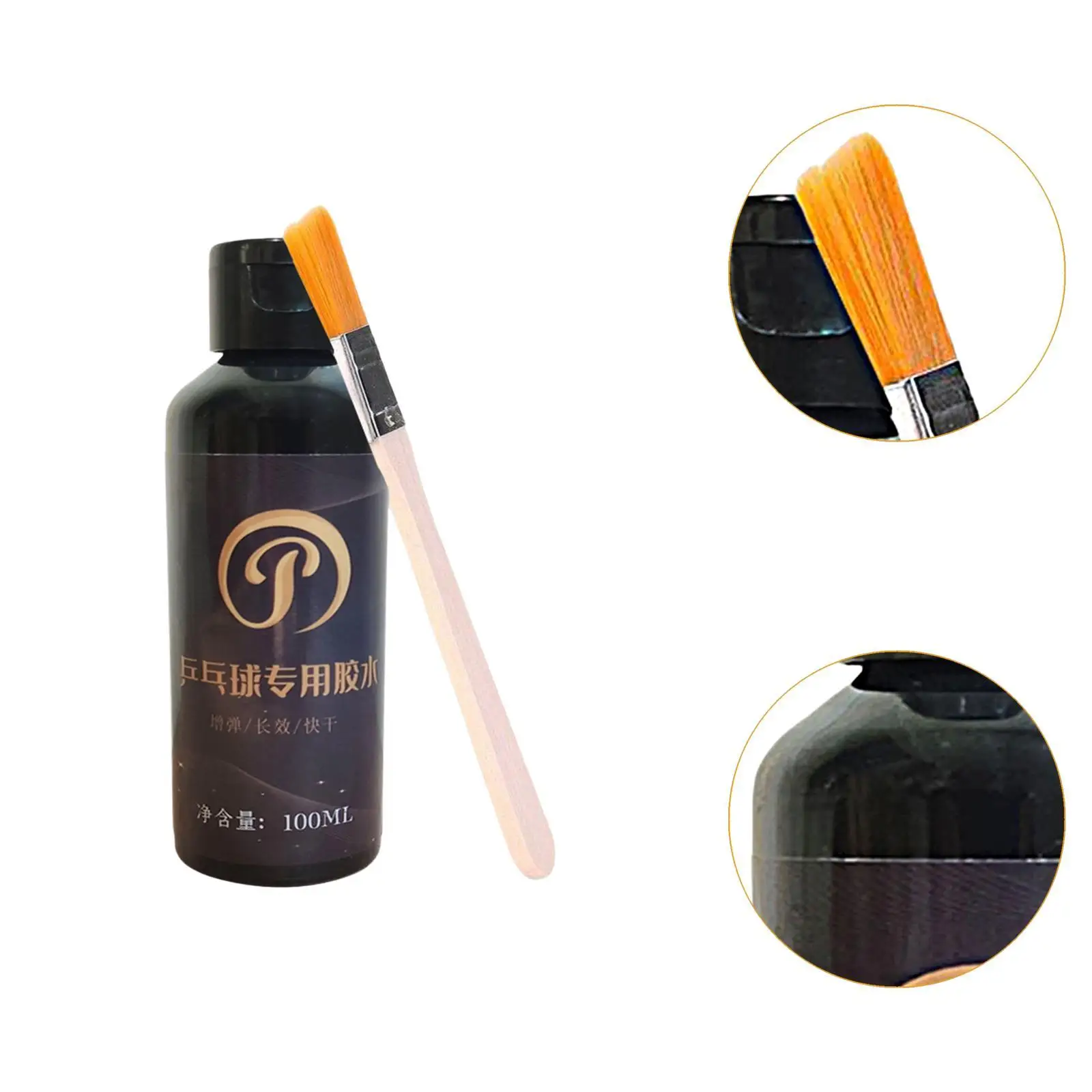 Клей для ракеток настольного тенниса. Простое нанесение. Улучшение скорости