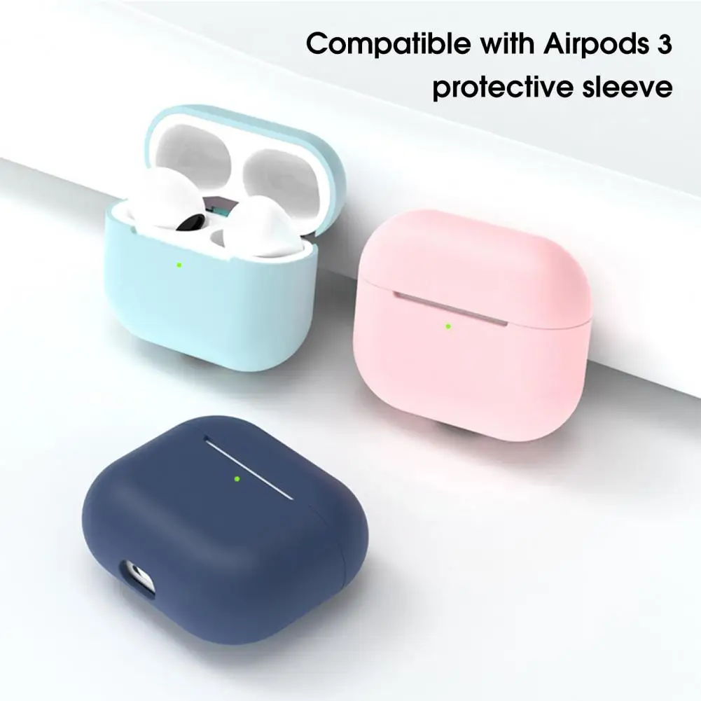 

Easy Installation Practical Durable Wireless Earphone Protector Flexible Silicone Case Elastic