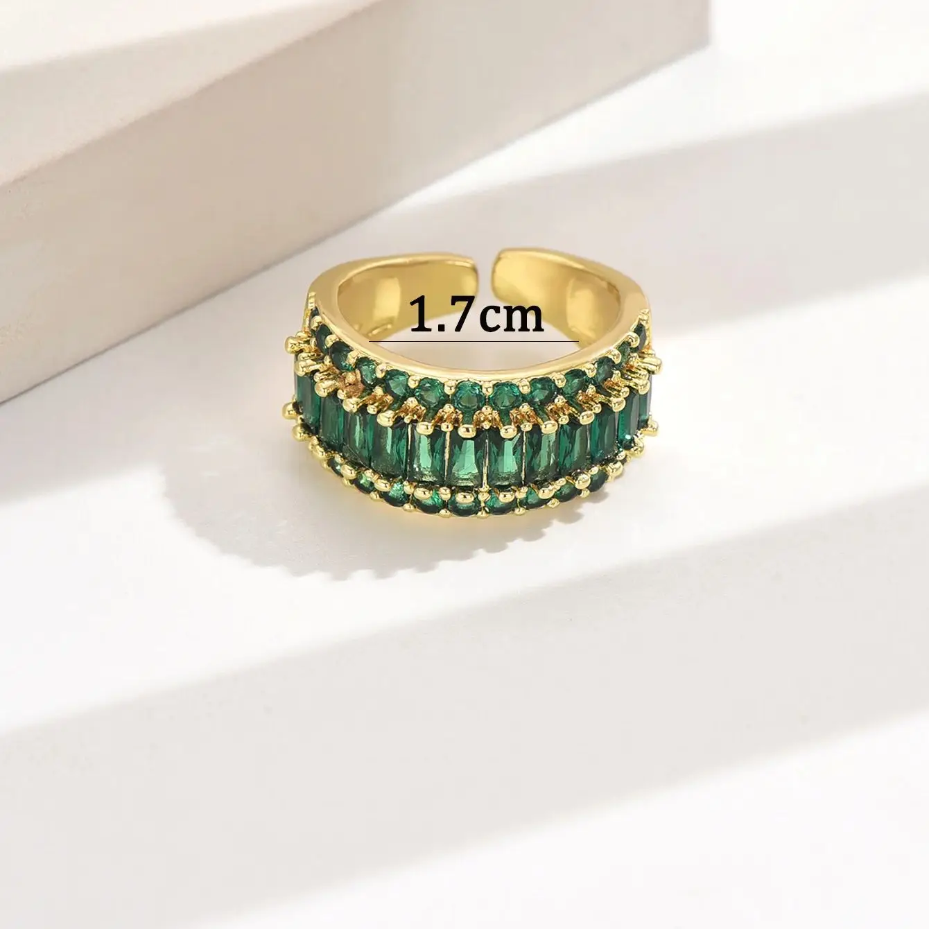 Женское Открытое кольцо в форме птицы с цирконом