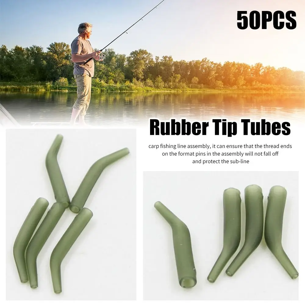 

Duty Tool European Fishing Tackle Equipment Rubber Tip Tubes Carp Fish Accessories Fishing Tackle Kit Tail Hook Sleeve