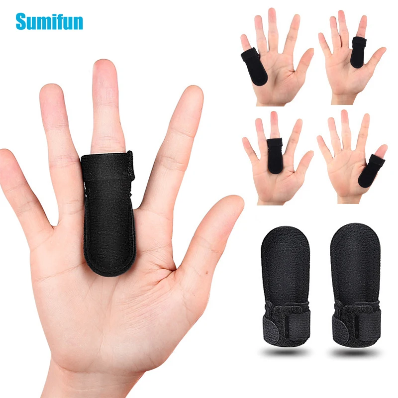 

1/2pcs Finger Corrector Finger Splint Brace Adjustable Finger Support Protector Arthritis Corrector Joint Finger Straightener