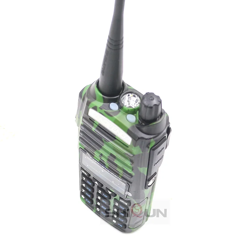 Любительская радиостанция Baofeng UV 82 8 Вт рация дальнего радиуса действия двойной PTT