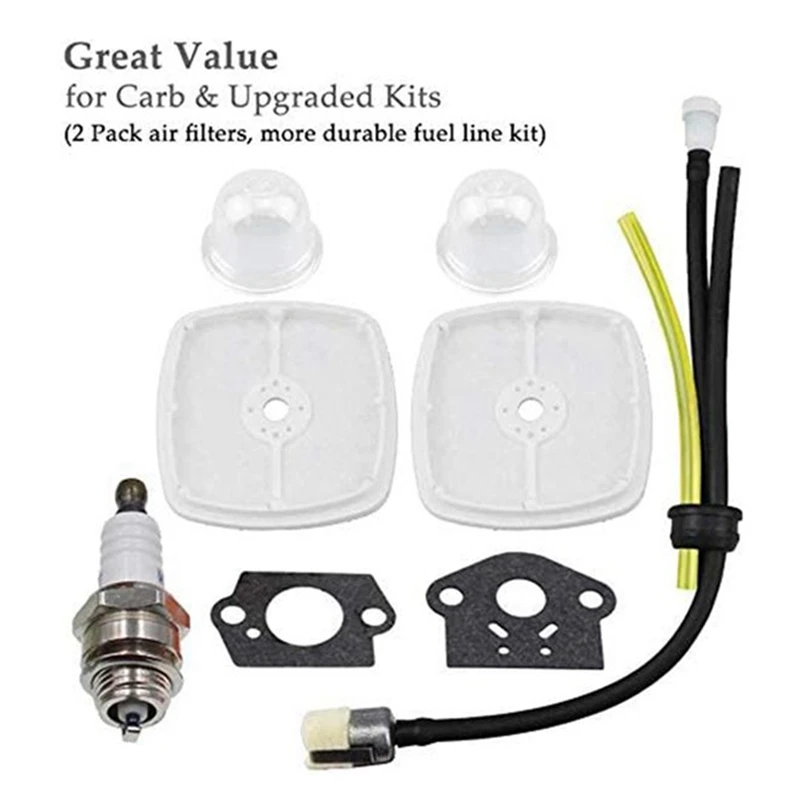 

Carburetor Kit For Echo GT225 GT225I GT225L PAS225 PE225 PPF225 SHC225 Trimmer Premium Weed Eater Edger Parts