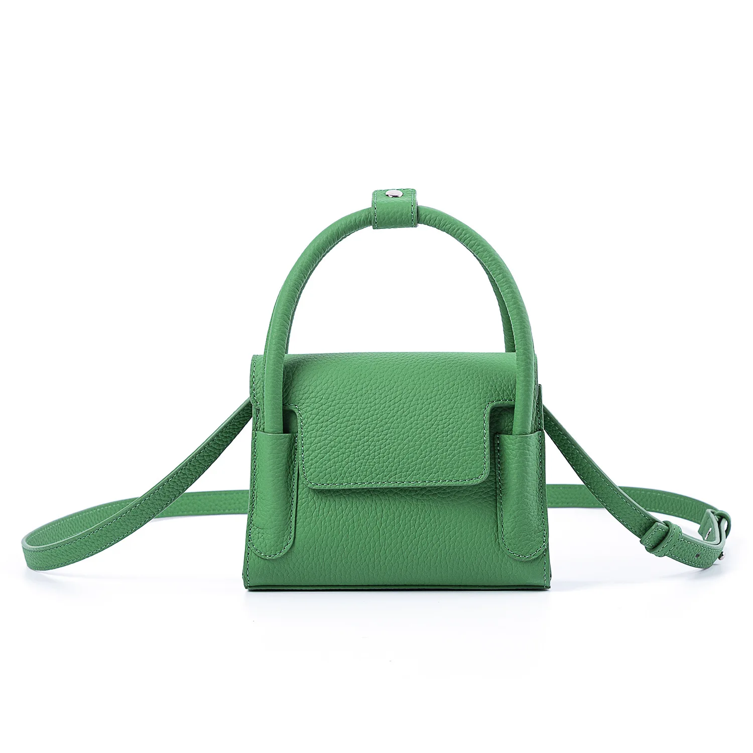 

Spring/Summer 2023 Designer Small Square with Lichi Pattern Cowhide Crossbody Bag for Women