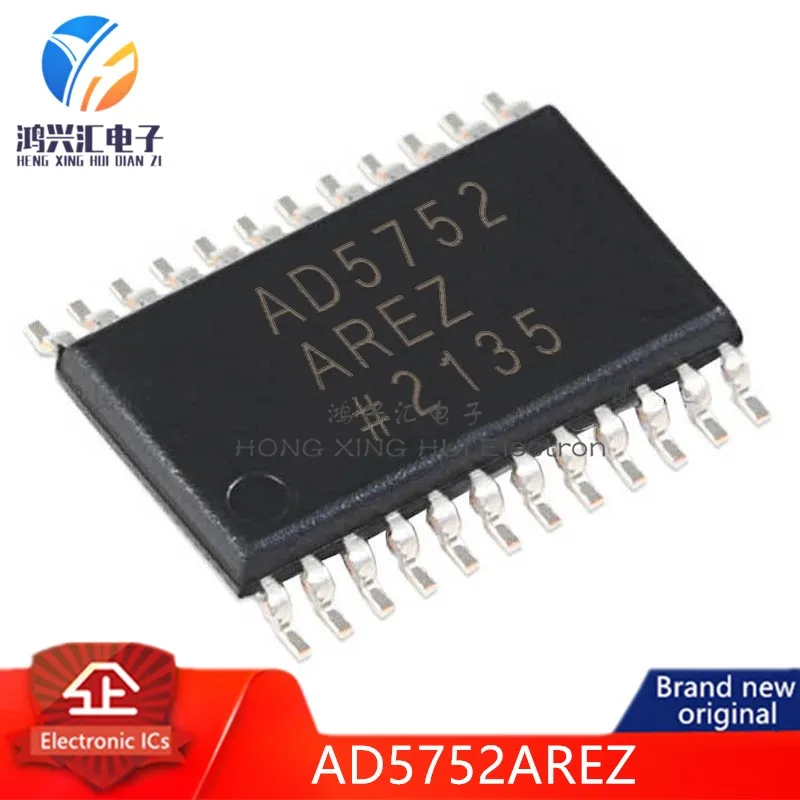 

100% Оригинальный ad5752touchdac 2-канальный резистор-строка 16-битная Автомобильная 24-контактная TSSOP EP трубка