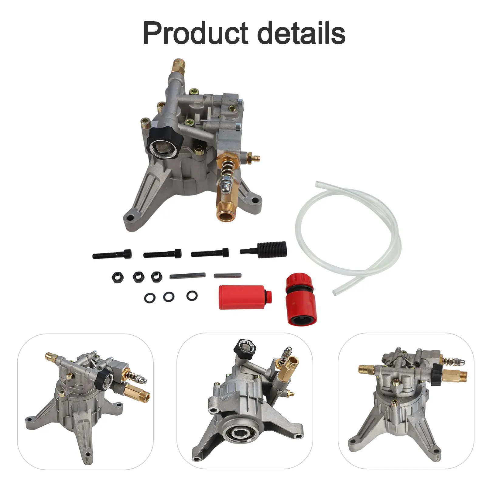 

P170 7/8 "вертикальный насос для мойки высокого давления, сменный насос 2600 фунтов на квадратный дюйм 2,2 галлона в минуту для Honda для GCV160 для GCV190 CRAFTSMAN