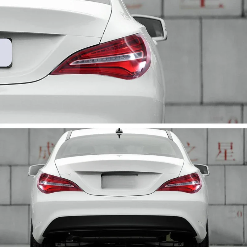 Автомобильные фары для Mercedes-Benz CLA W117 задние фонари 2014-2019 светодиодный задний