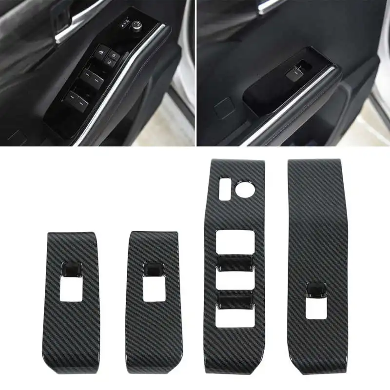 

Панель переключателя стеклоподъемника двери окна Глянцевая стильная Замена для Highlander 2020 ‑ 2022 Новинка